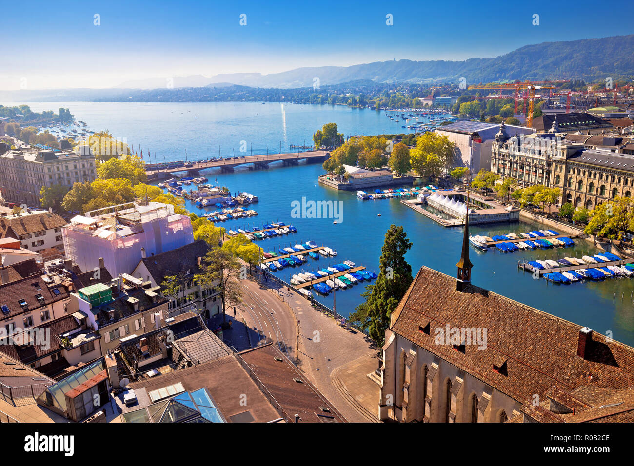 Lake Zurich Aerial Stock Photos & Lake Zurich Aerial Stock Images Alamy