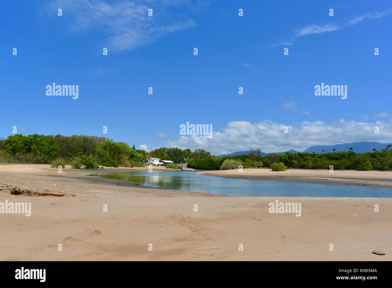 Balgal beach, QLD, Australia Stock Photo Alamy