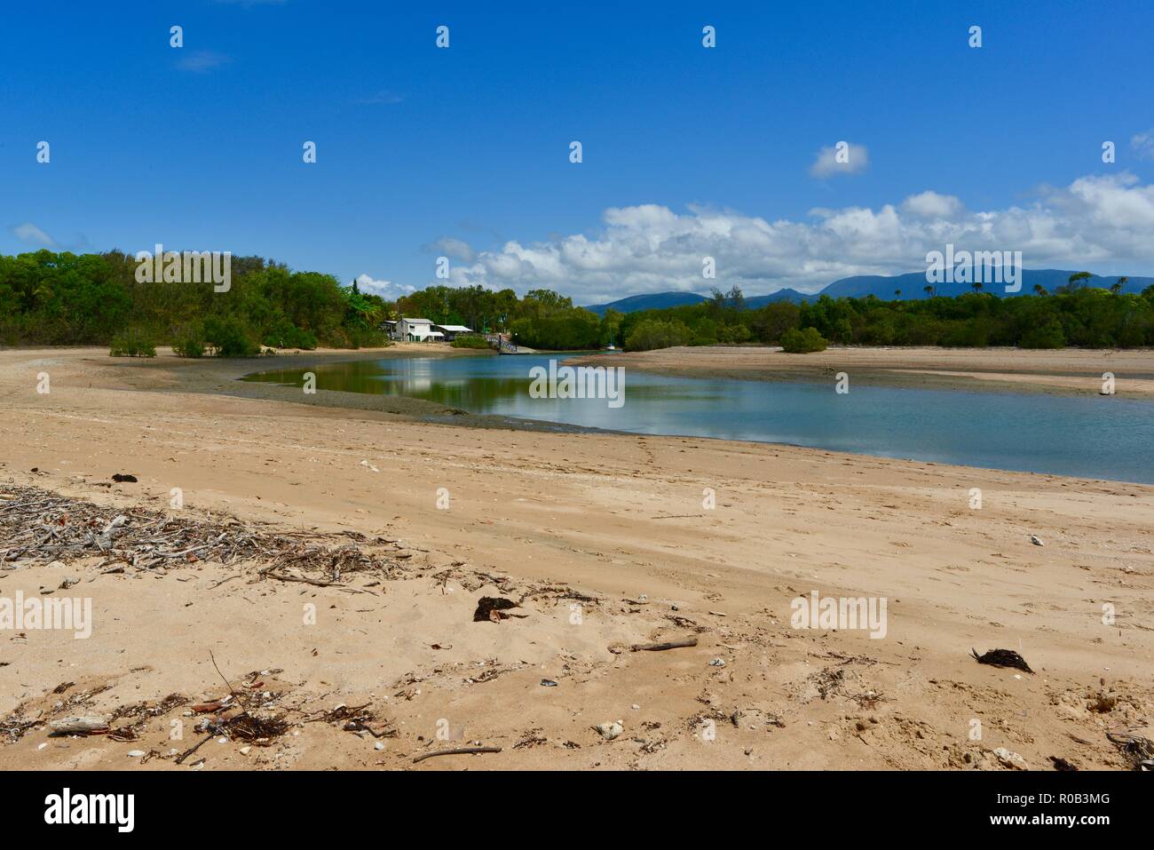 Balgal beach, QLD, Australia Stock Photo Alamy