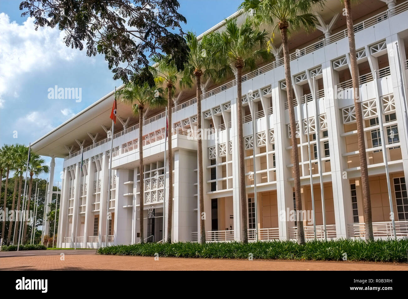 Parliament House of the Northern Territory of Australia in Darwin city, N.T Australia. Stock Photo