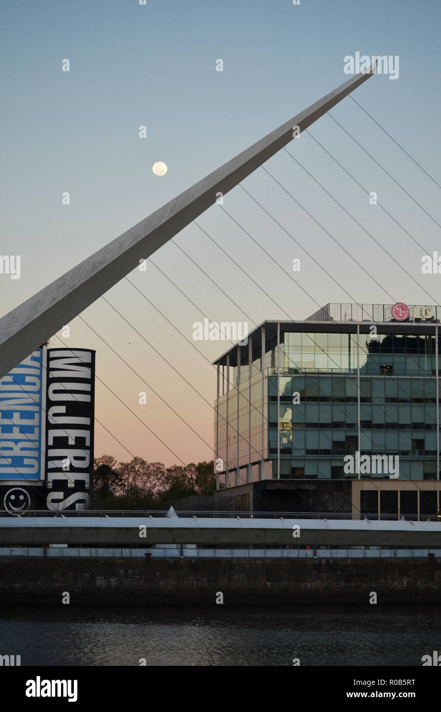 Modern and ancient architecture with a set of lines, shapes and reflections that come together to form interesting images with abstraction Stock Photo