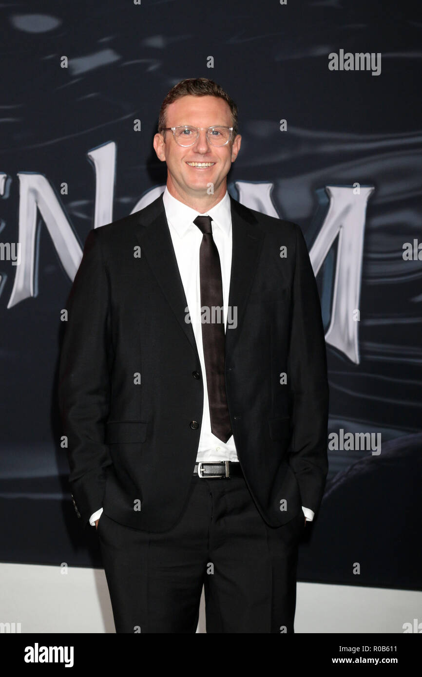 'Venom' LA Premiere at the Village Theater Featuring: Ruben Fleischer ...
