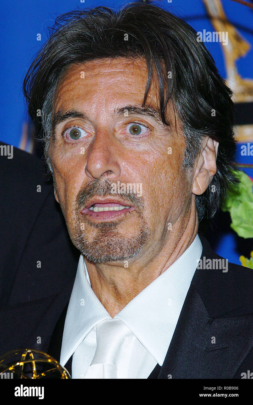 Al Pacino backstage at the 56th Emmy Awards at the Shrine Auditorium in