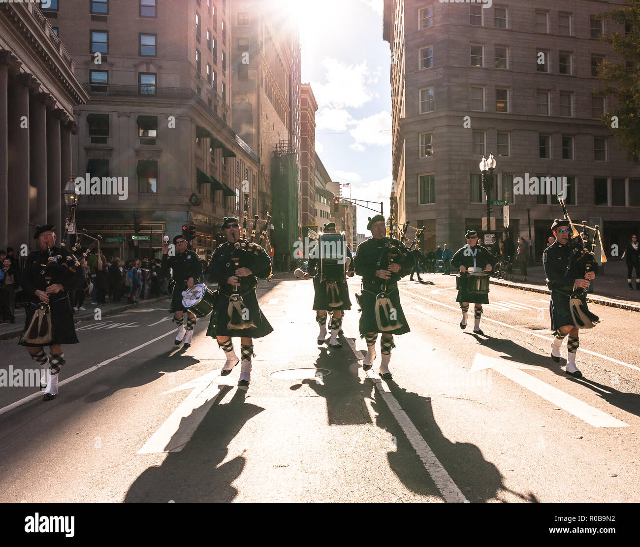 Police bagpipes hires stock photography and images Alamy