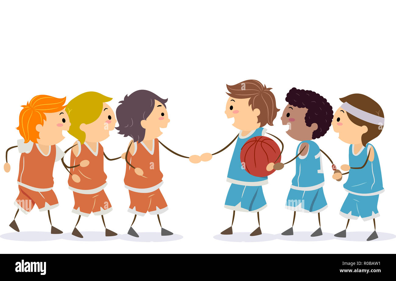 Children shaking hands hires stock photography and images Alamy