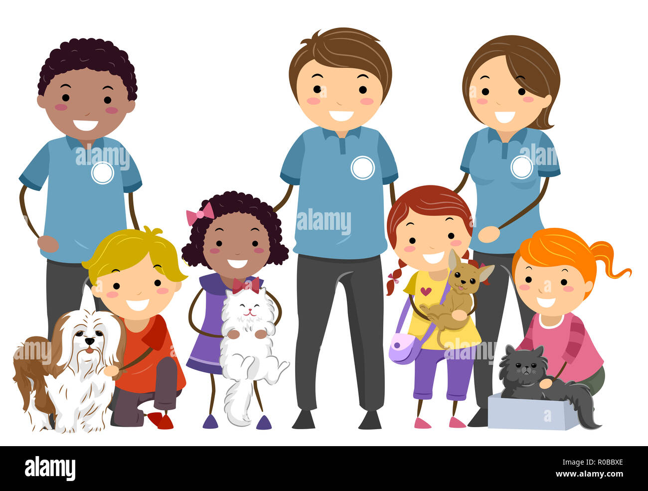 Animal Shelter Volunteer Clip Art