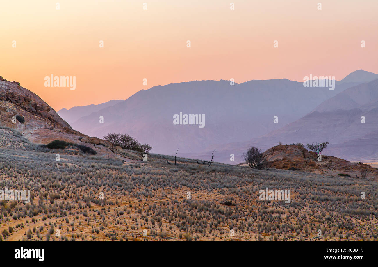Exploring the desolation of Damaraland in Namibia Stock Photo - Alamy