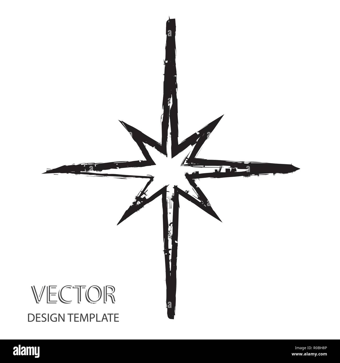 Vector Star . Retro Star . Star Background . Black Star . Star Sign . Star  Symbol . Star Logo . Star Icon Stock Vector Image & Art - Alamy