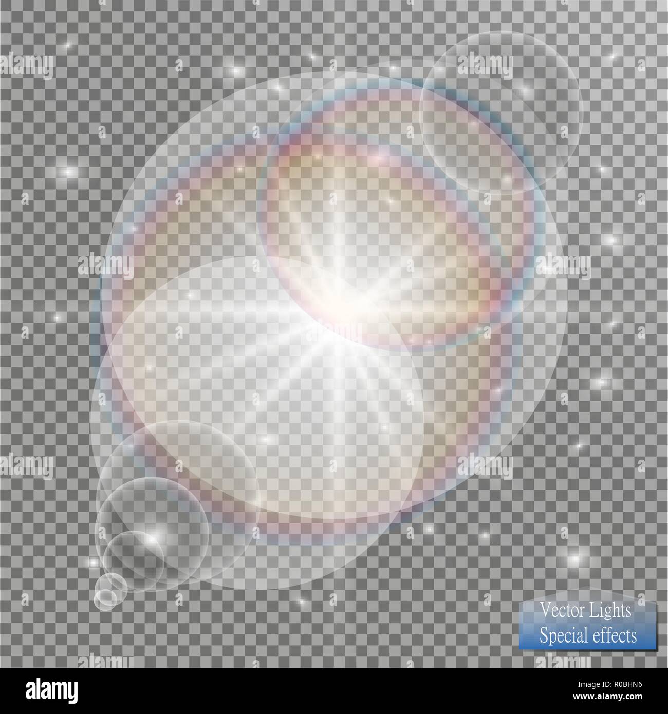 Vector transparent sunlight special lens flare light effect Stock ...
