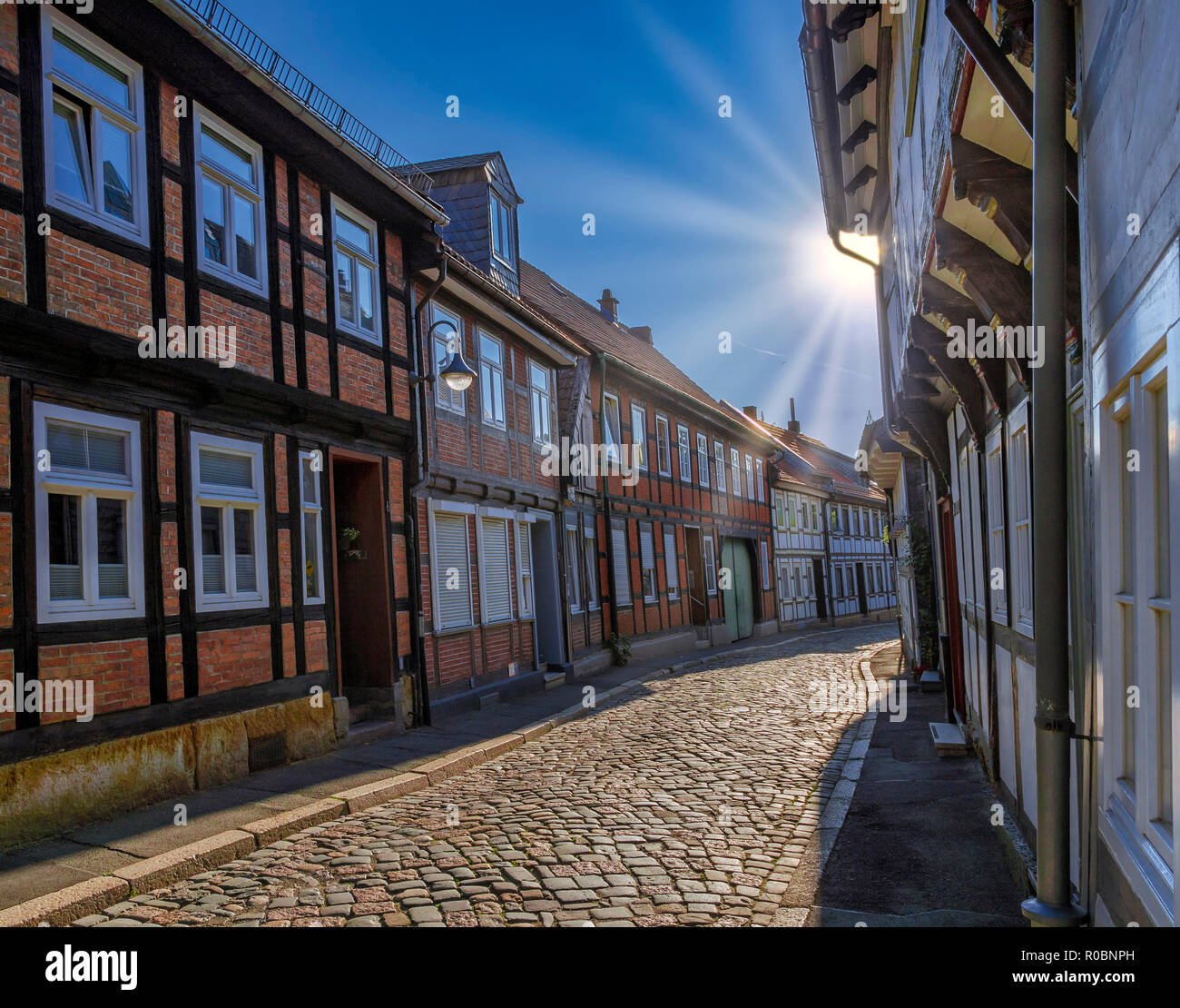Historic City in Goslar, UNESCO World Heritage Site, Goslar, Harz, Lower Saxony, Germany, Europe Stock Photo