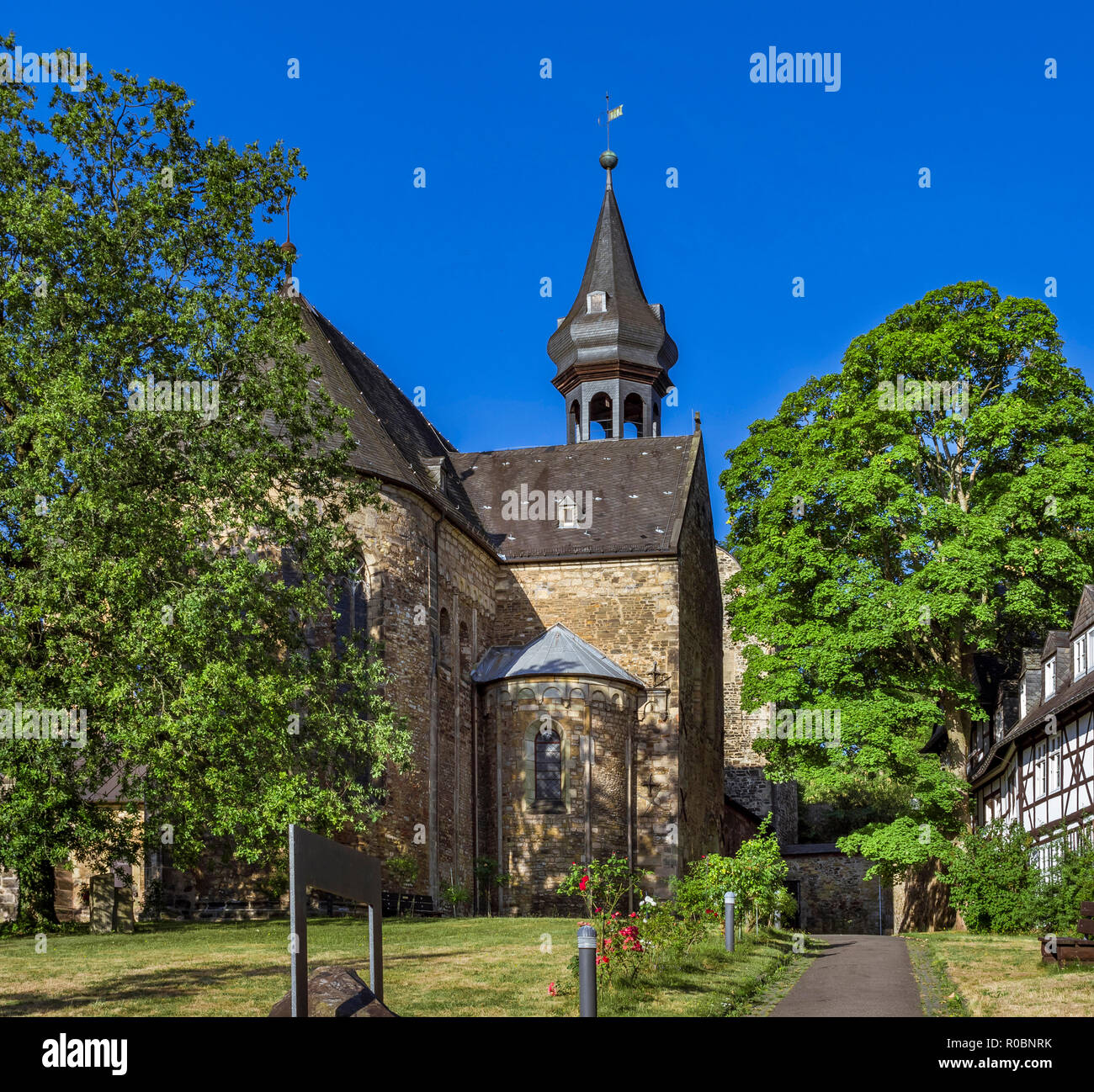 Frankenberg Church of St. Peter and Paul, Goslar, UNESCO World Heritage Site, Harz, Lower Saxony, Germany, Europe Stock Photo