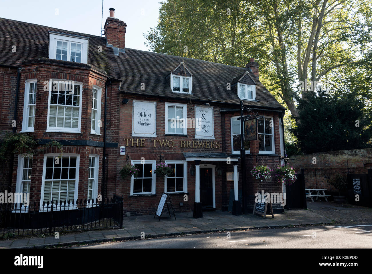 Marlow's oldest pub since 1755 is the Two Brewers in St. Peter Street