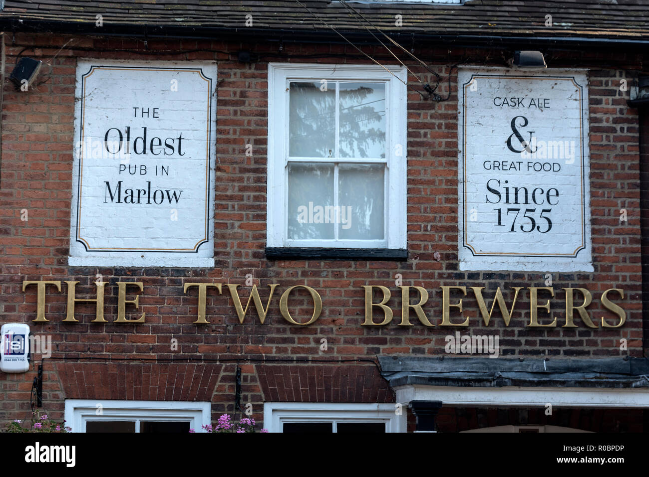 Marlow's oldest pub since 1755 is the Two Brewers in St. Peter Street