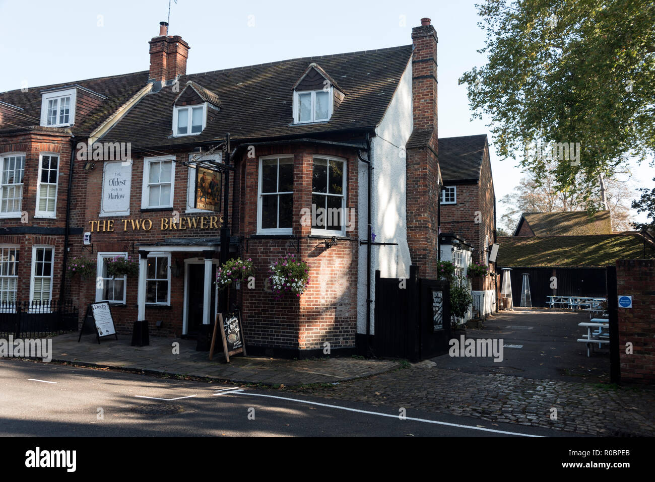 Marlow's oldest pub since 1755 is the Two Brewers in St. Peter Street