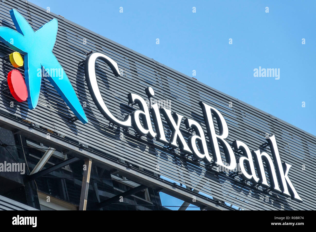Caixa Bank, Spain Stock Photo - Alamy