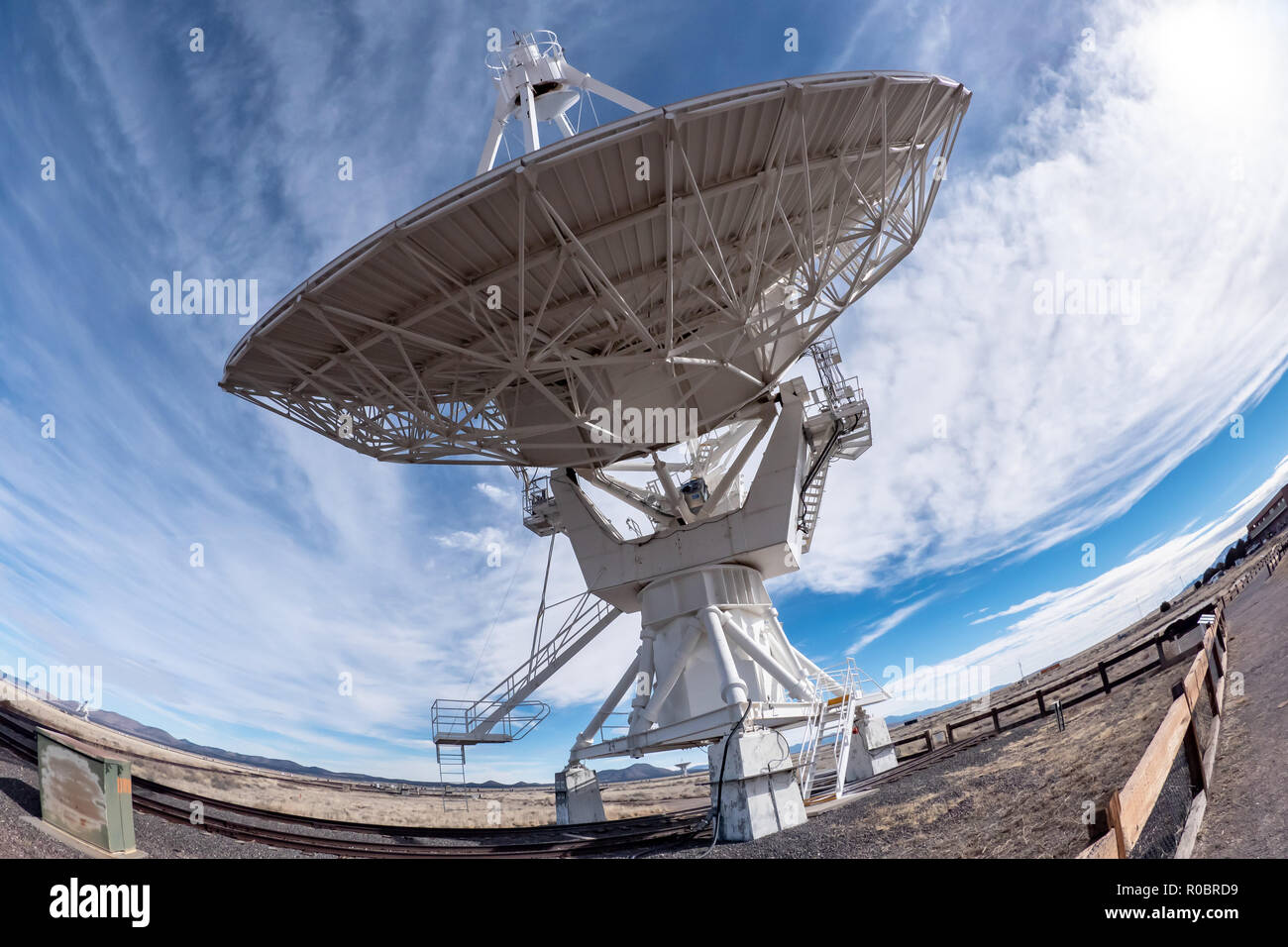 Very Large Array (VLA) Radio Telescopes in New Mexico, USA Stock Photo