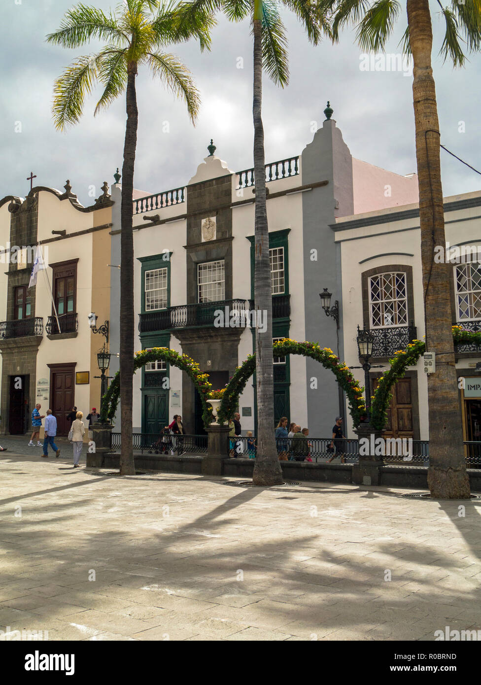 Plaza De Espana, Calle Real, Santa Cruz de La Palma,Canary Islands