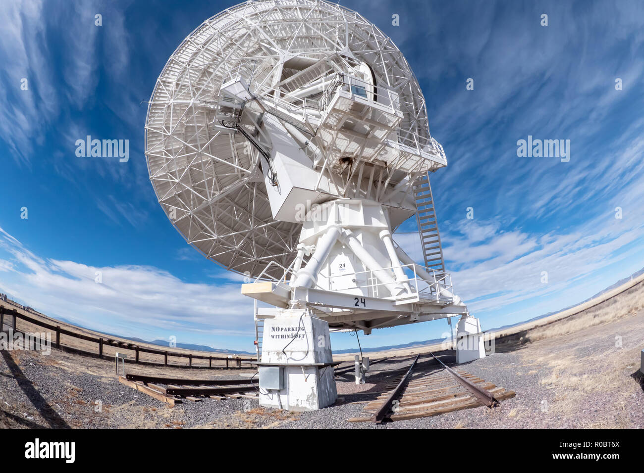Very Large Array (VLA) Radio Telescopes in New Mexico, USA Stock Photo