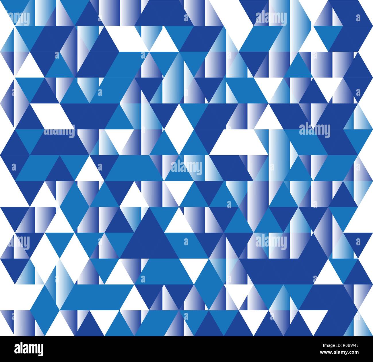 Triangle Blue Simple Patterns Blue objects direct hi-res stock photography and images - Alamy
