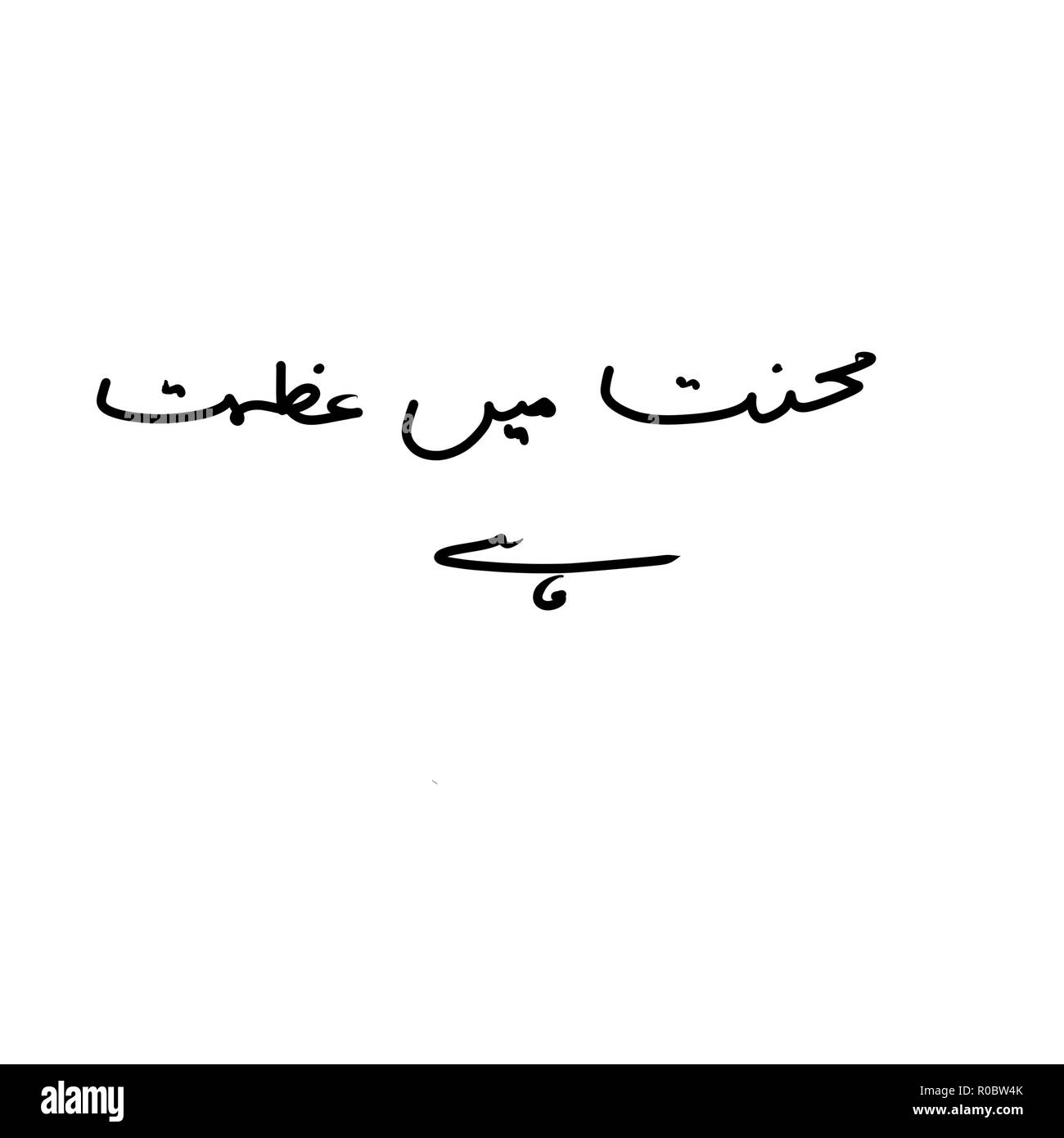 Hard Work Is Great Urdu Lettering Stock Photo Alamy hard-work-is-great-urdu-lettering-stock-photo-alamy
