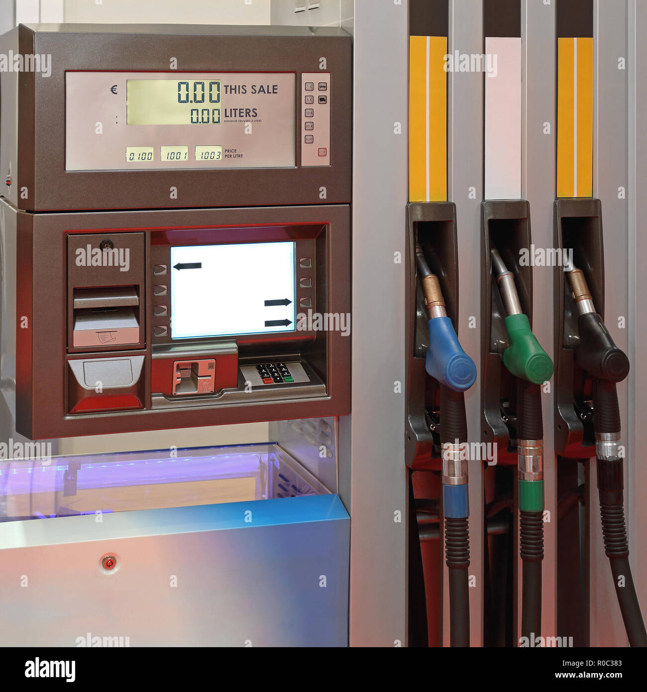 Automated fuel dispenser hi-res stock photography and images - Alamy