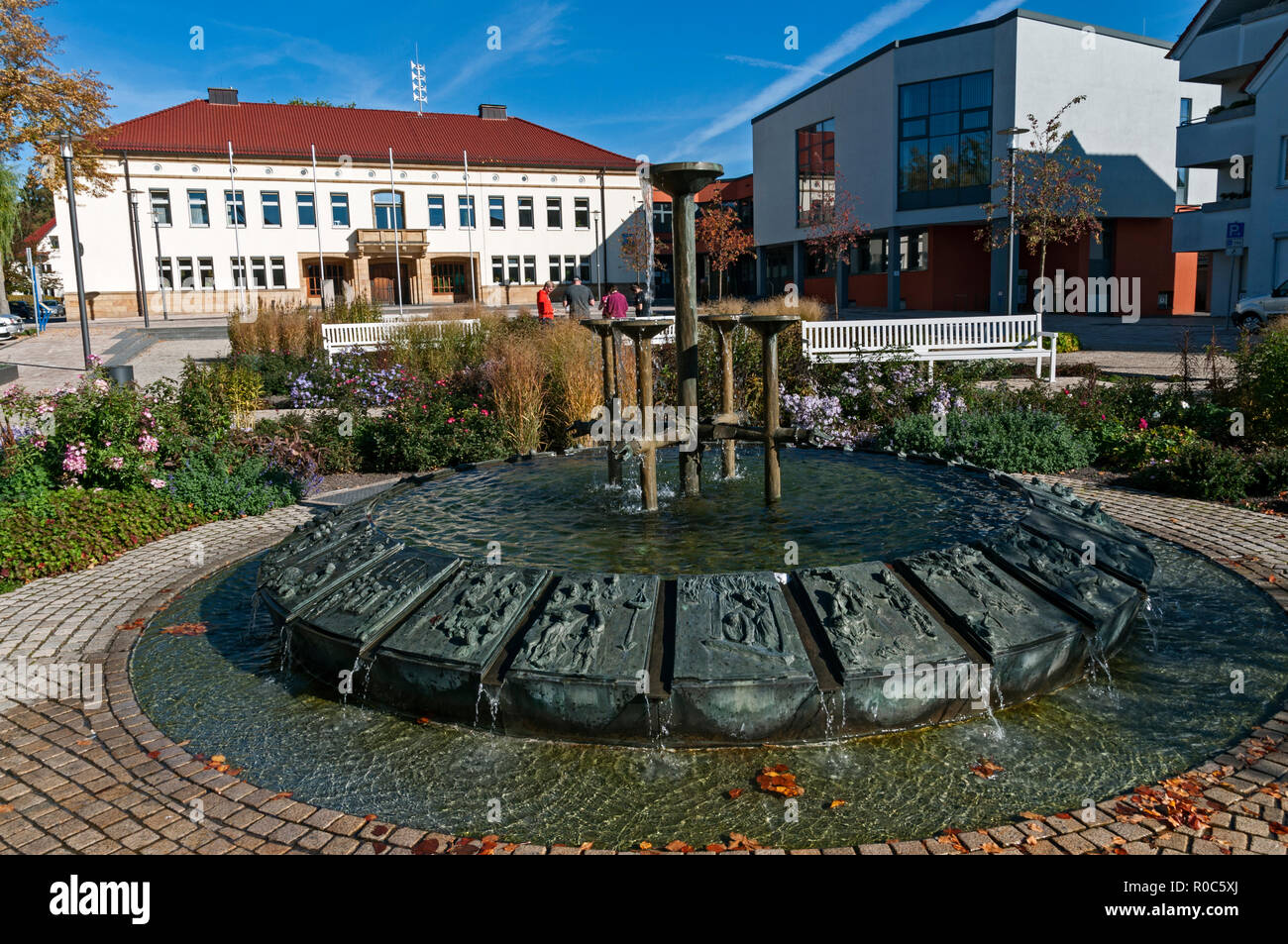 Town Hall in Bad Driburg NRW, Germany Stock Photo - Alamy