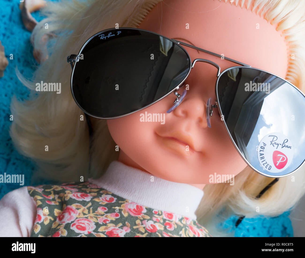 GOMEL, BELARUS - AUGUST 18, 2018: Ray-Ban sunglasses. Ray-Ban is a brand of  sunglasses and eyeglasses created in 1937 Stock Photo - Alamy