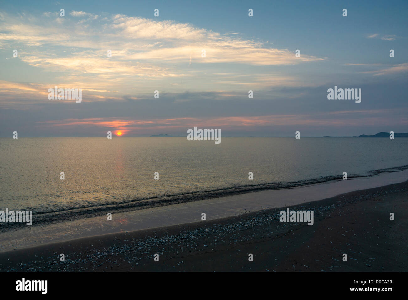 Sunrise seen from a beach near PortageduCap on L'IleduHavreAubert in the Magdalen Islands