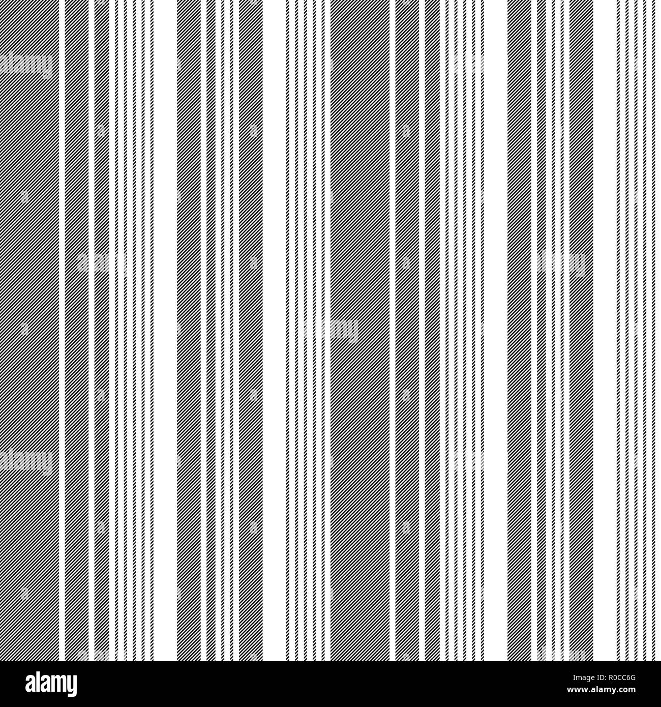 Black white abstract lines seamless pattern. Vector illustration Stock ...