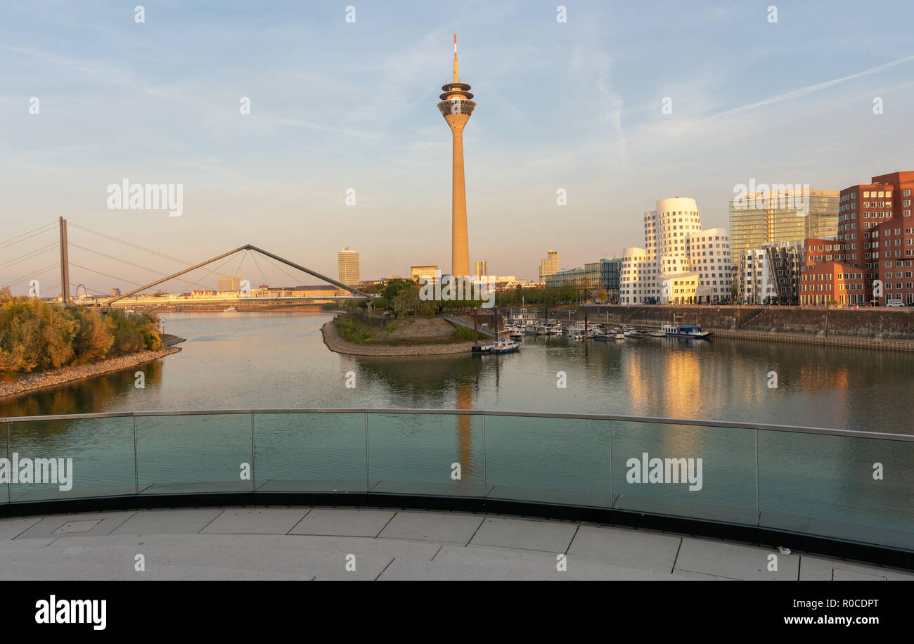 Medienhafen Düsseldorf Stock Photo