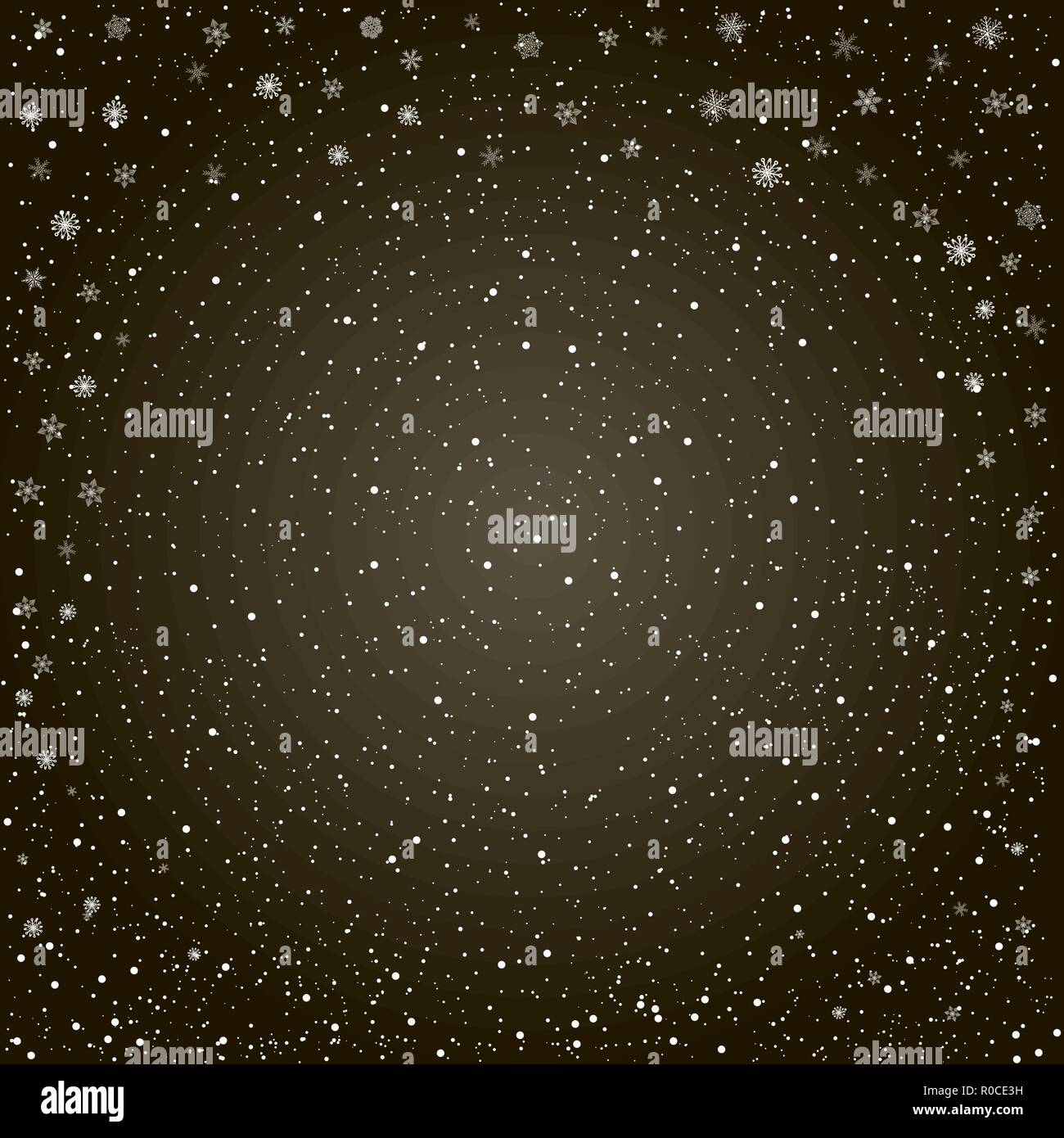 christmas snowy black background Stock Vector Image & Art - Alamy