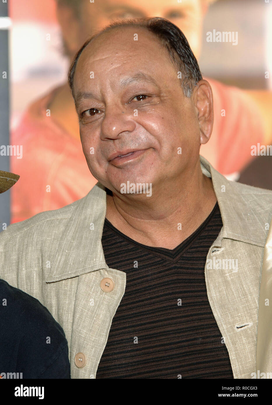 Cheech Marin  -  Swing Vote Premiere at the El Capitan Theatre In Los Angeles.  headshot eye contact smile MarinCheech 47 Red Carpet Event, Vertical, USA, Film Industry, Celebrities,  Photography, Bestof, Arts Culture and Entertainment, Topix Celebrities fashion /  Vertical, Best of, Event in Hollywood Life - California,  Red Carpet and backstage, USA, Film Industry, Celebrities,  movie celebrities, TV celebrities, Music celebrities, Photography, Bestof, Arts Culture and Entertainment,  Topix, headshot, vertical, one person,, from the year , 2008, inquiry tsuni@Gamma-USA.com Stock Photo