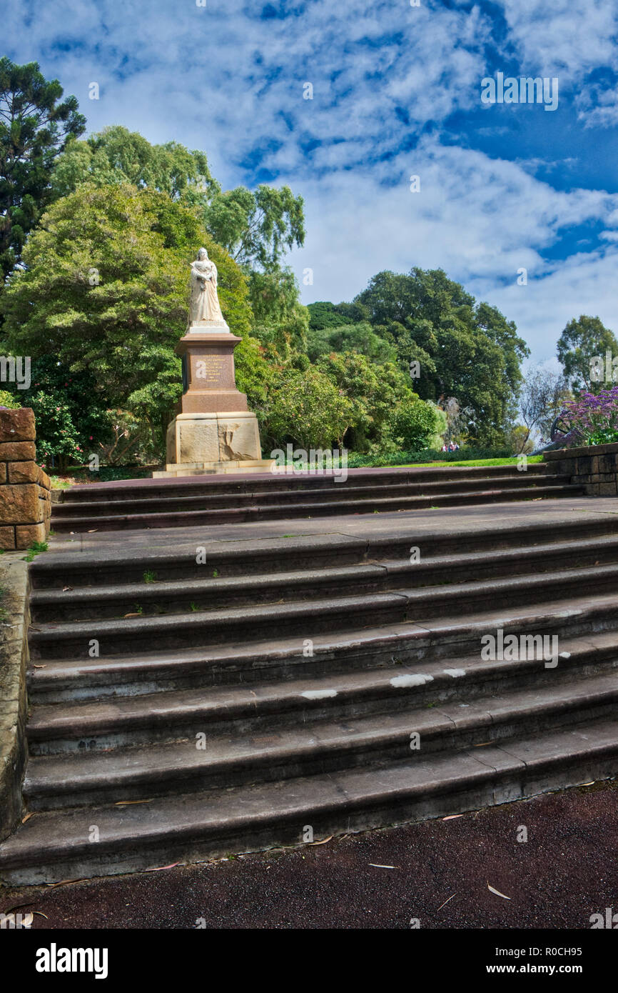 Queen Victoria Memorial in Kings Park Perth WA Stock Photo Alamy