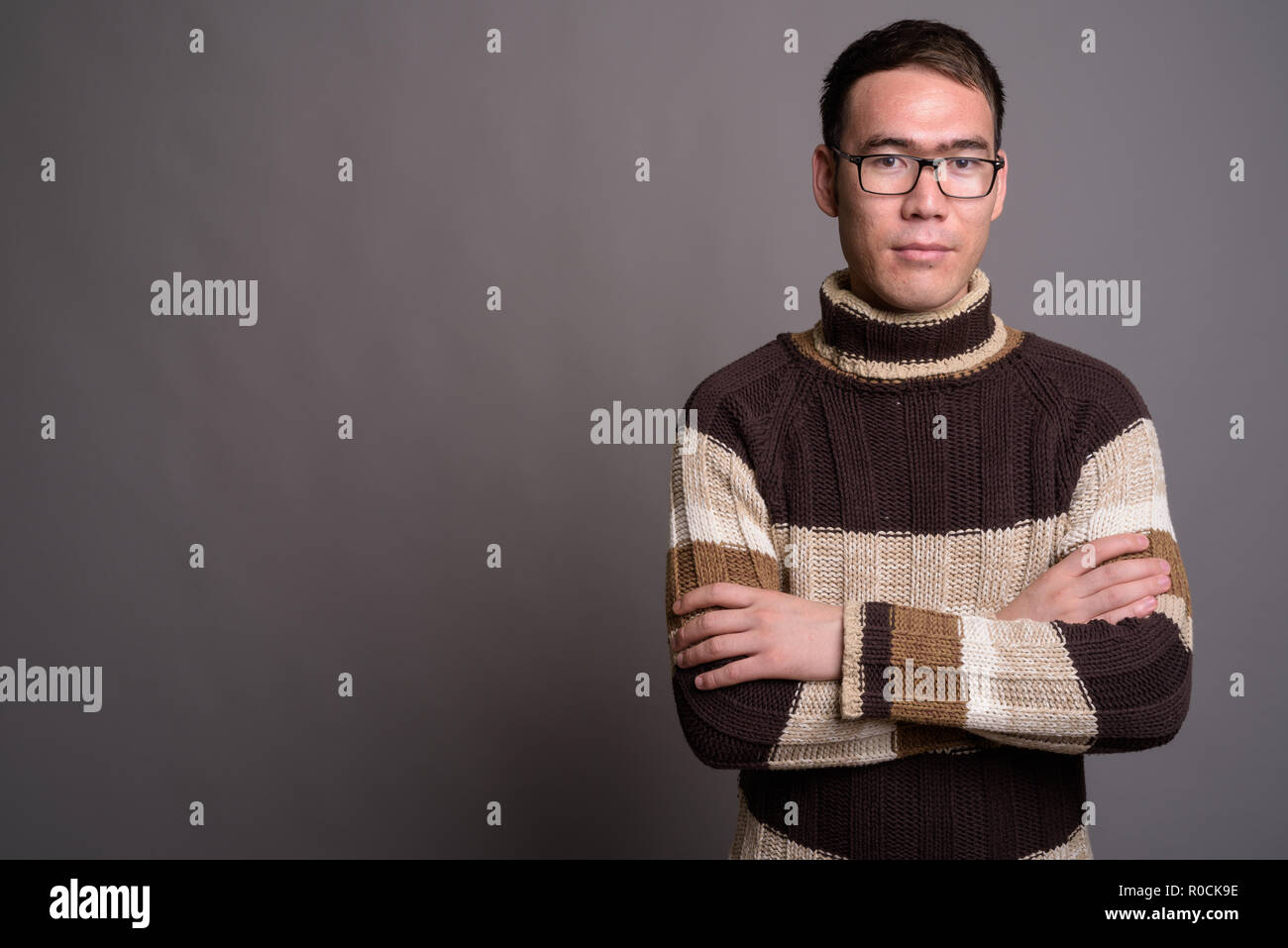 asian turtleneck