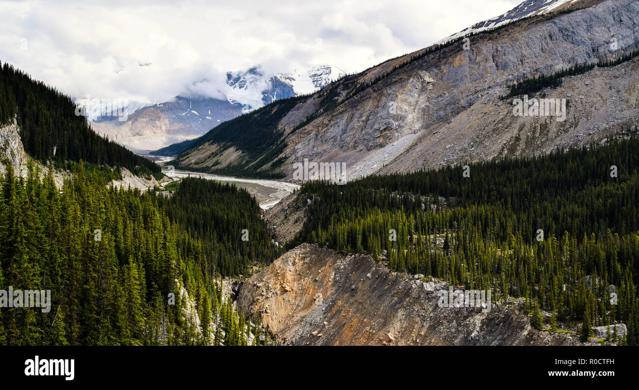 breath taking scenes in the Alberta wild Stock Photo