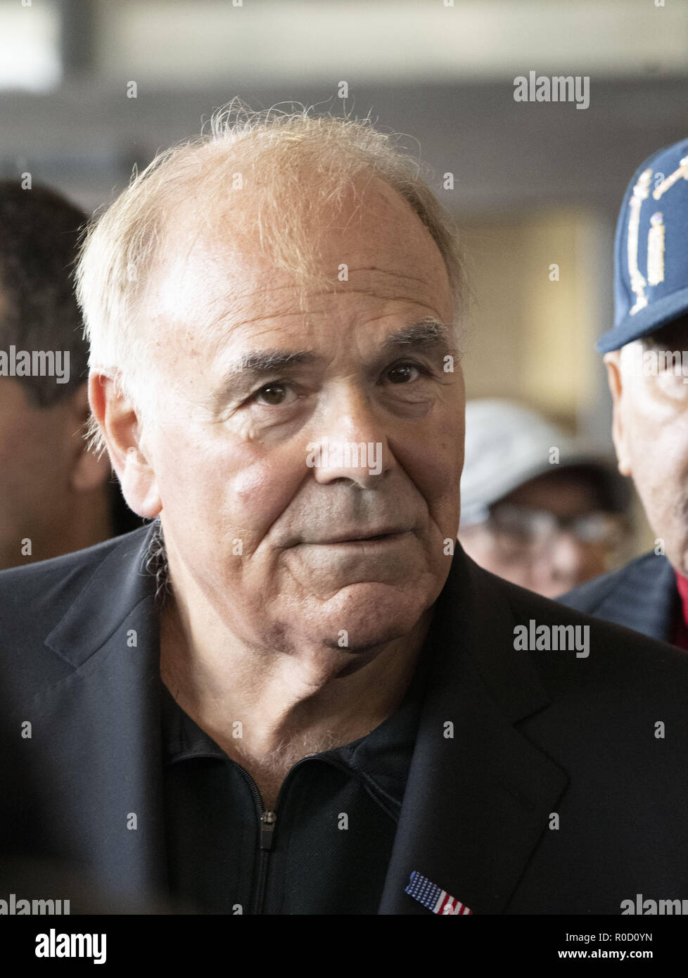 Cheltenham, Pennsylvania, USA. 3rd Nov, 2018. Former Pennsylvania Governor, ED RENDELL, at the get out the vote rally held at a shopping center in Cheltenham Pennsylvania Credit: Ricky Fitchett/ZUMA Wire/Alamy Live News Stock Photo