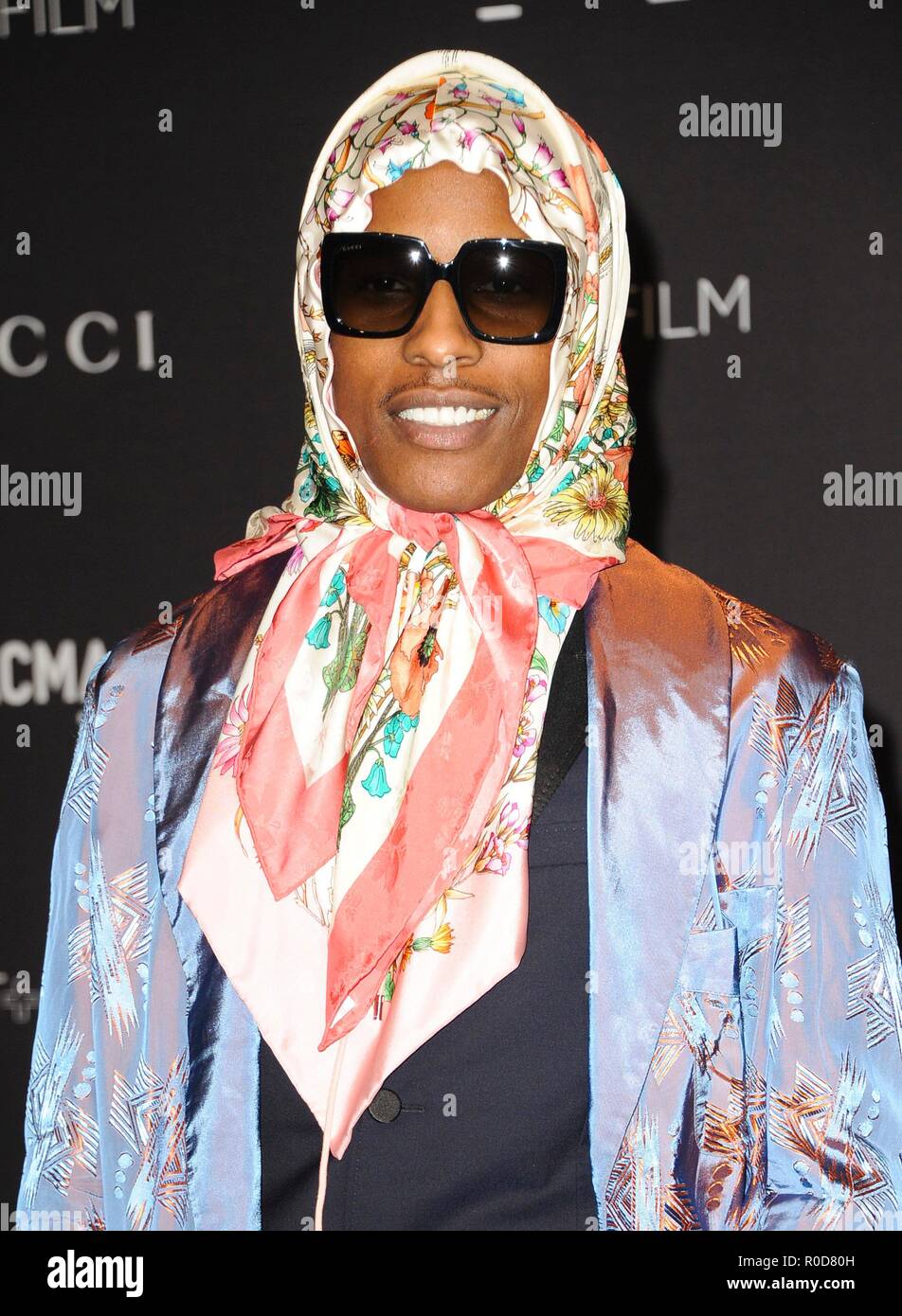 Los Angeles, CA, USA. 3rd Nov, 2018. ASAP Rocky at arrivals for 2018 ...