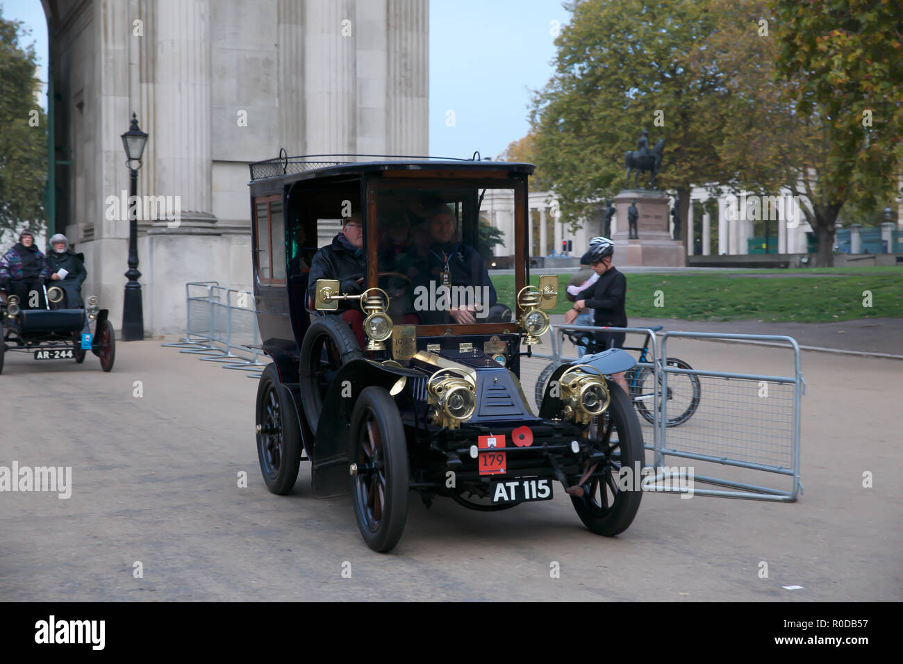 Hyde Park,London,UK,4th November 2018,London to Brighton Veteran Car