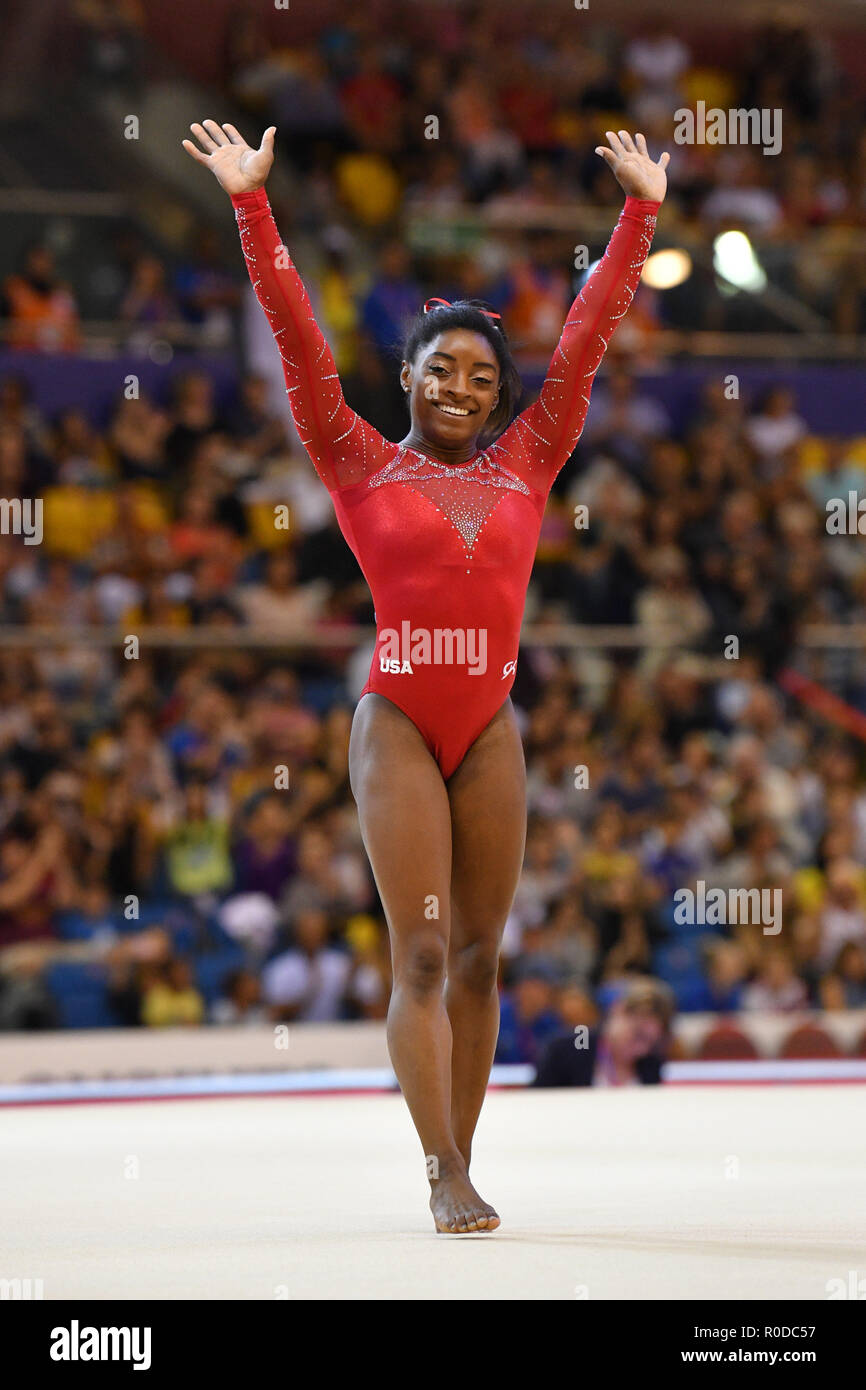 Doha Qatar 3rd Nov 2018 Simone Biles Usa November 3 2018