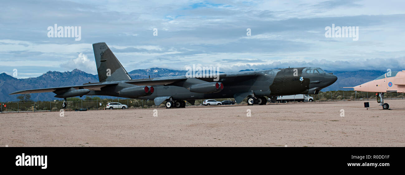 B-52 Stratofortress, Pima Air & Space Museum. Tucson Arizona. USA Stock Photo