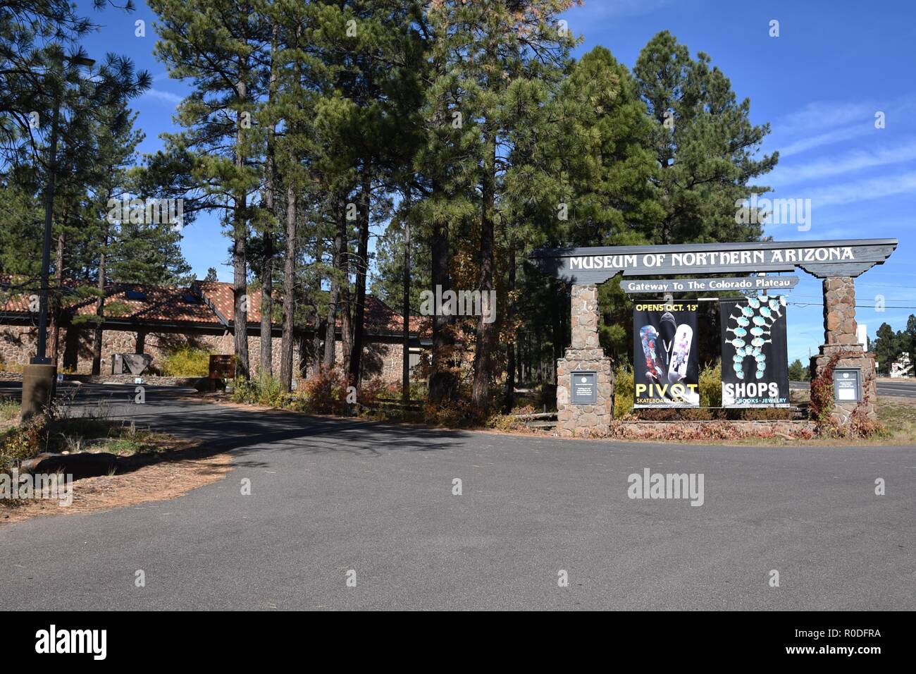 The Museum of Northern Arizona Stock Photo