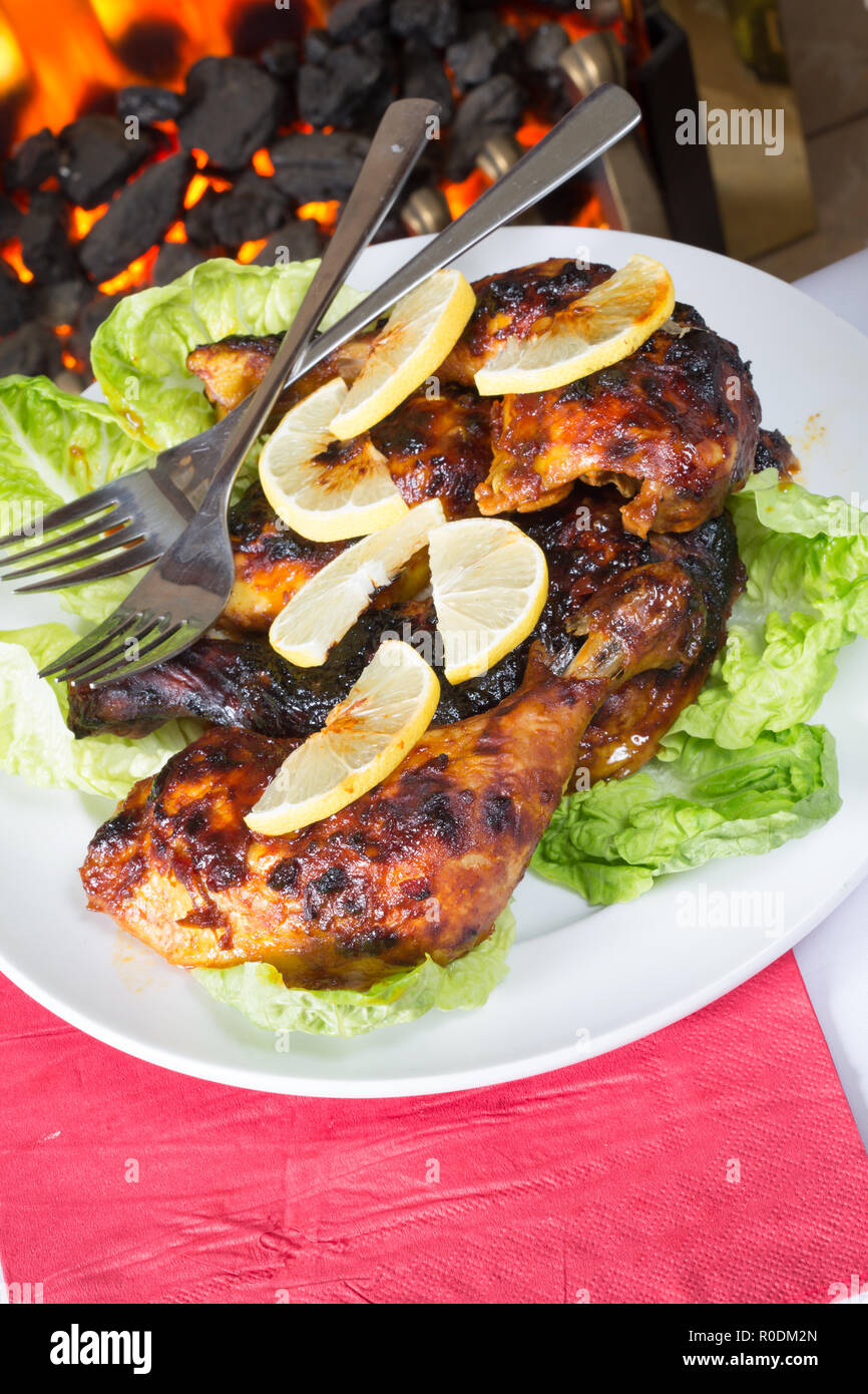 Jamaican jerk chicken hires stock photography and images Alamy