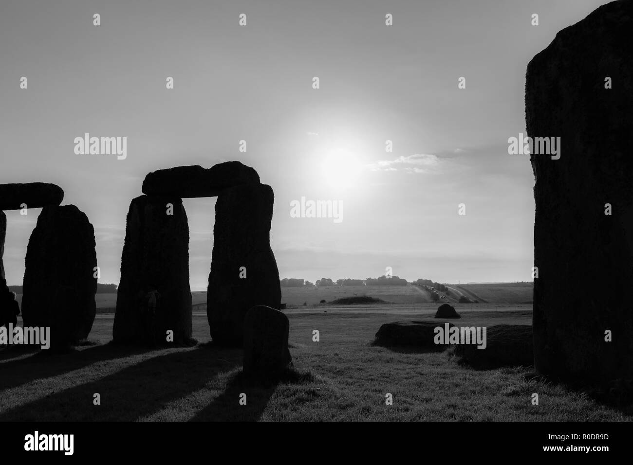 Stonehenge in the morning Stock Photo