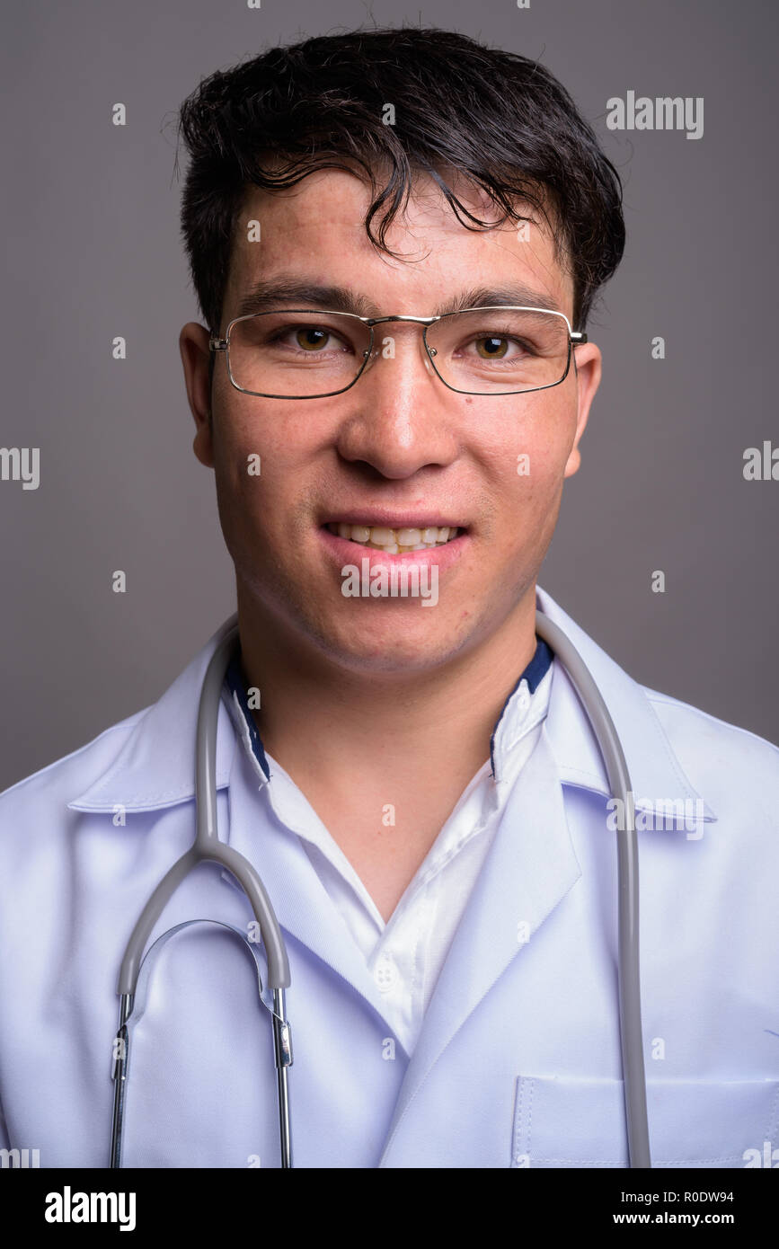 Face happy asian man doctor hi-res stock photography and images - Alamy