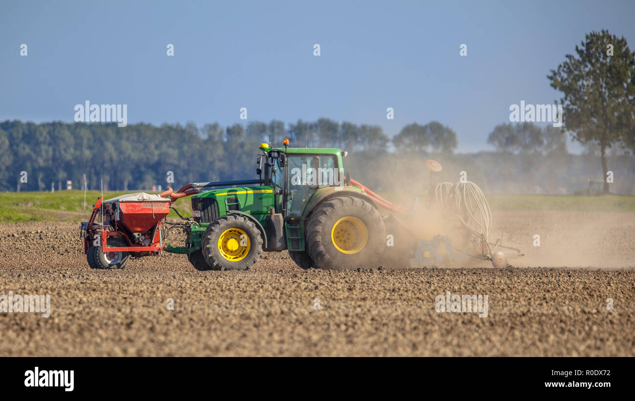 Agricultural Soil processing Stock Photo - Alamy