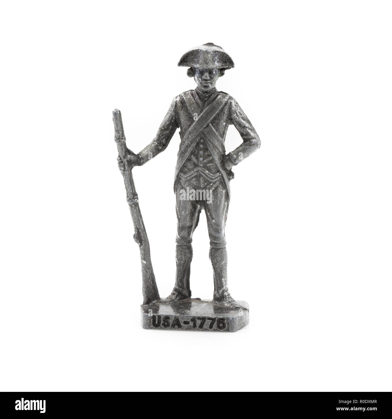 Tin Soldier from the American Revolutionary War Stock Photo