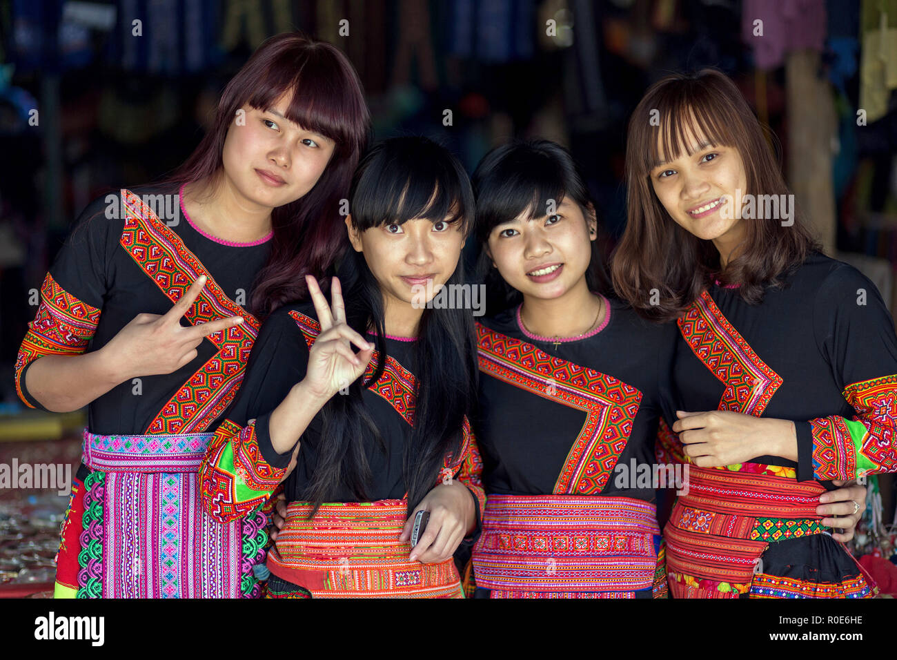 Image Mai Châu image beautiful image beautiful image beautiful image beautiful - MAI CHAU, VIETNAM, DECEMBER 20, 2015 : Group of tourists ...
