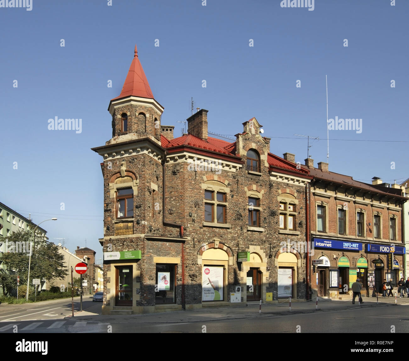 Old street in Tarnow. Poland Stock Photo Alamy