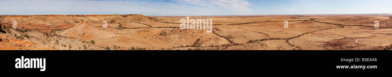 Inland Australia destination opal mining town of Coober Pedy Stock Photo