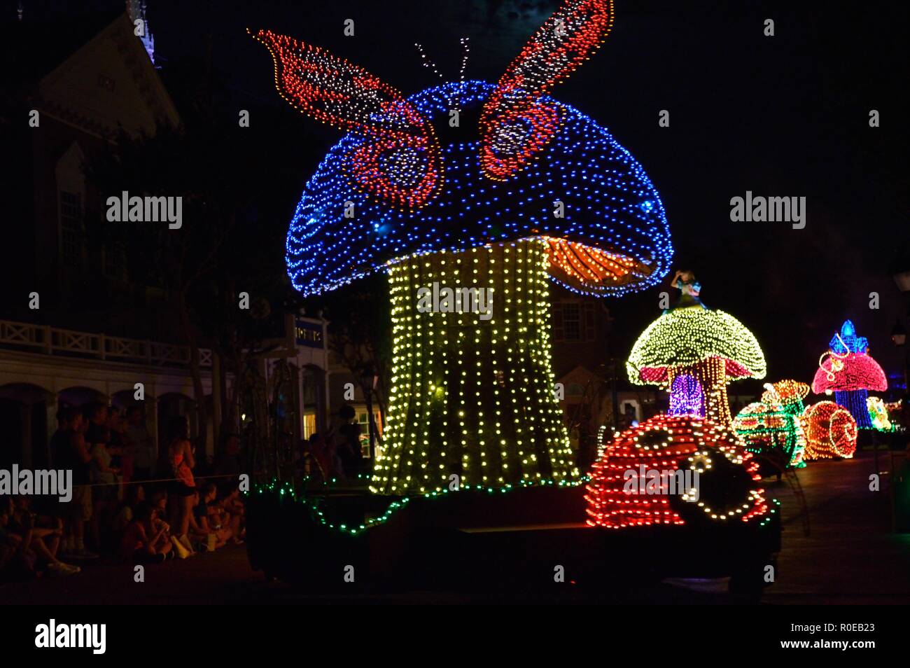 Disney's electrical parade Stock Photo Alamy